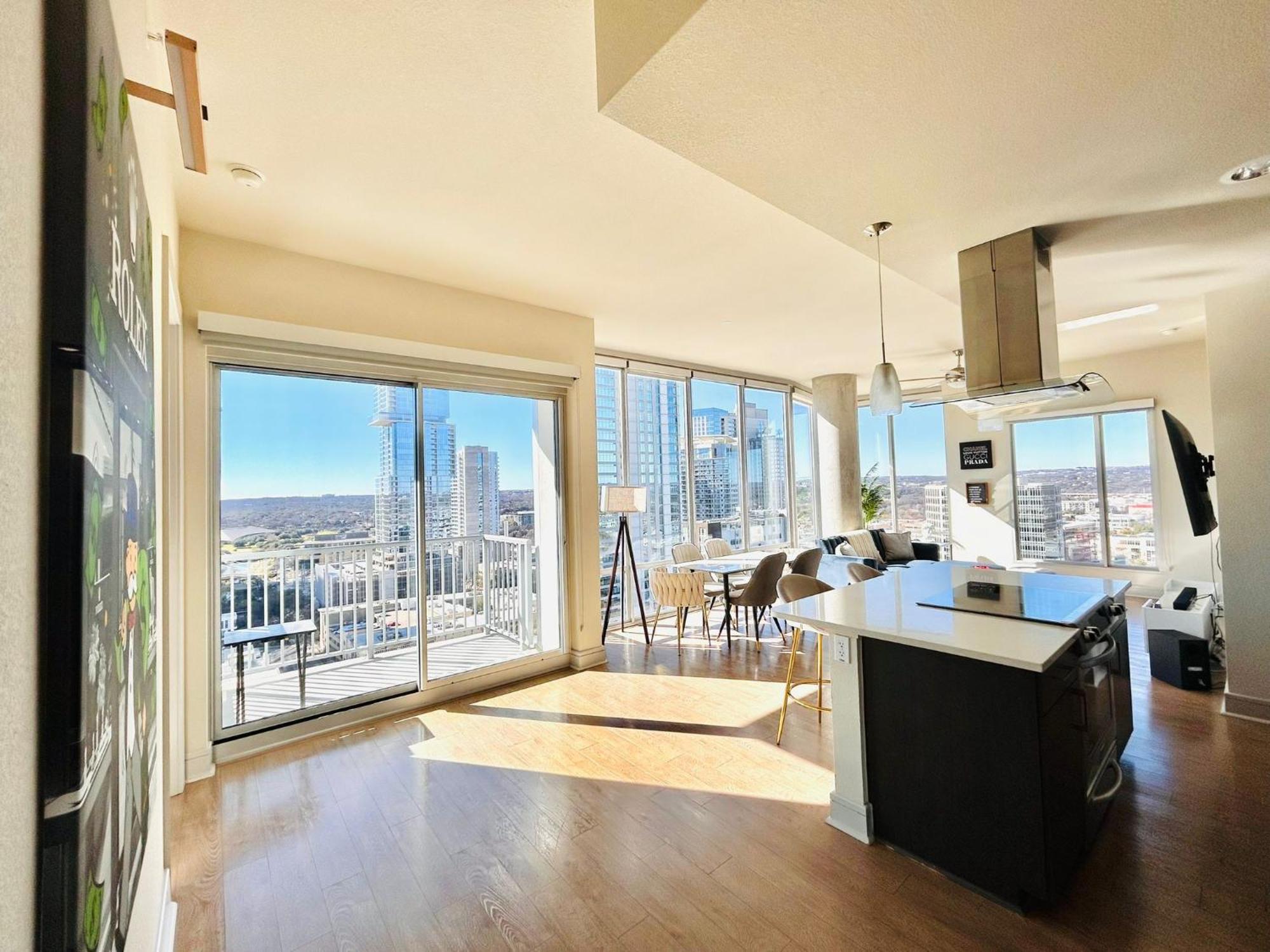 Indulge In Luxury Living 2 Bedroom Gem In The Heart Of Austin With Pool, Gym, And Breathtaking Views Eksteriør bilde