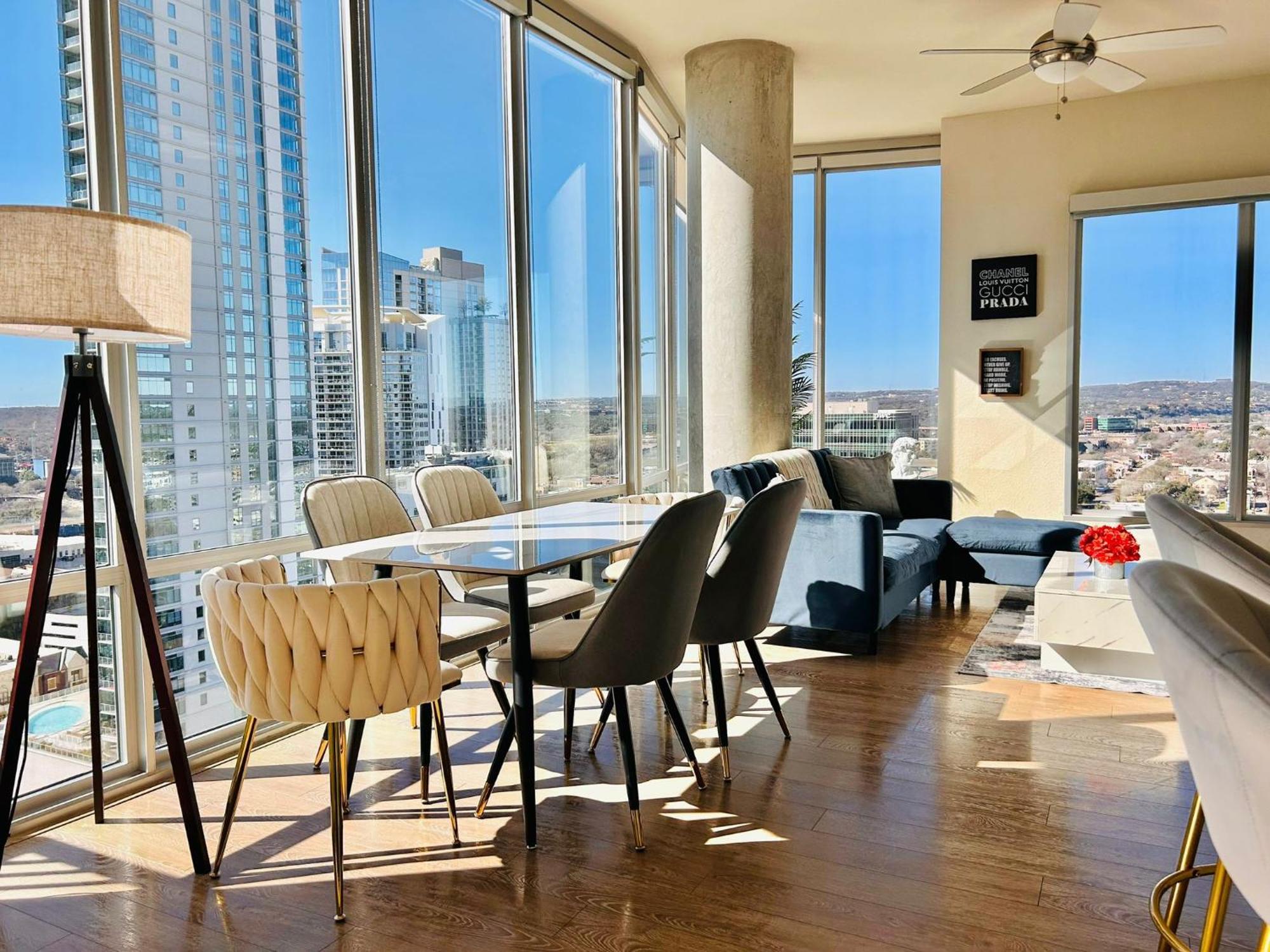 Indulge In Luxury Living 2 Bedroom Gem In The Heart Of Austin With Pool, Gym, And Breathtaking Views Eksteriør bilde